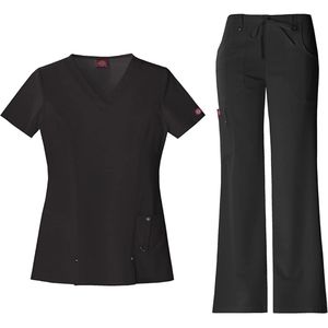 Dickies Xtreme Stretch Scrub Top and Bottoms